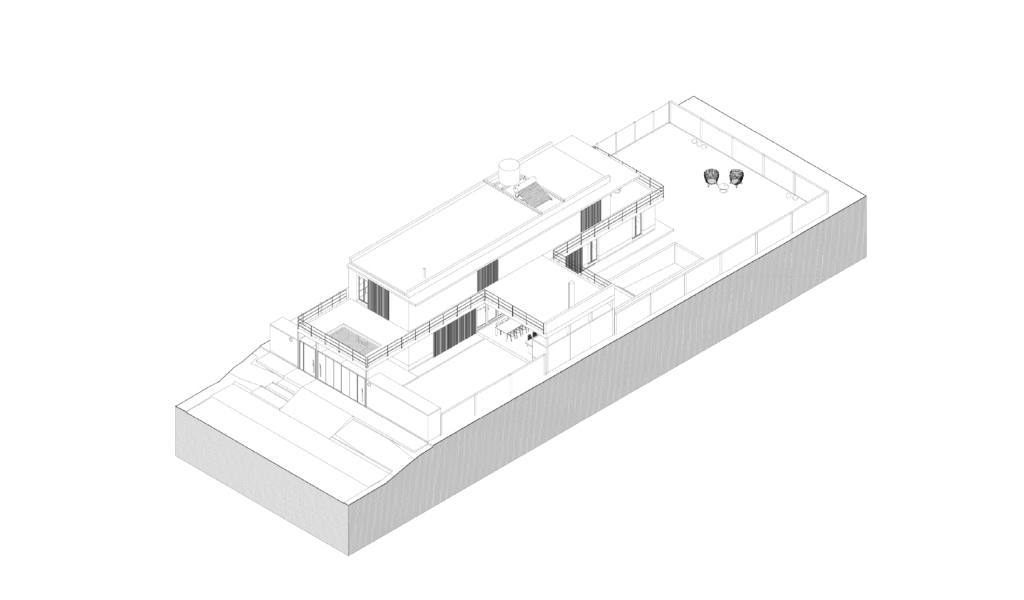 axonometría de conjunto