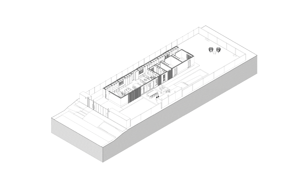 axonometría de conjunto