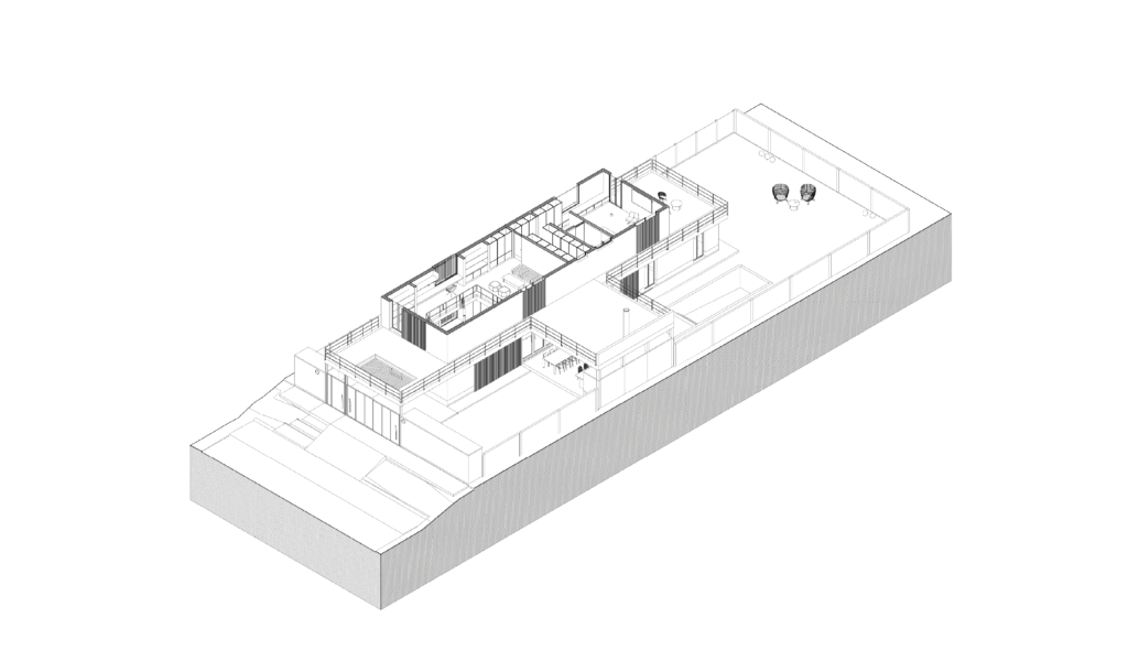 axonometría de conjunto