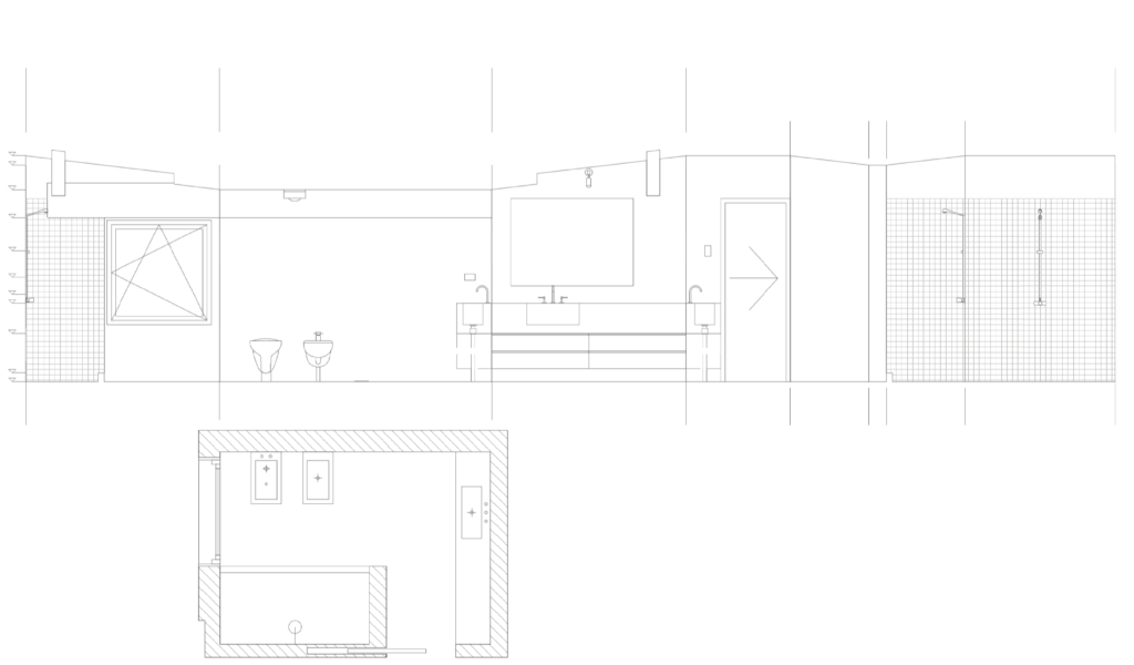 desarrollo baño compartido PA